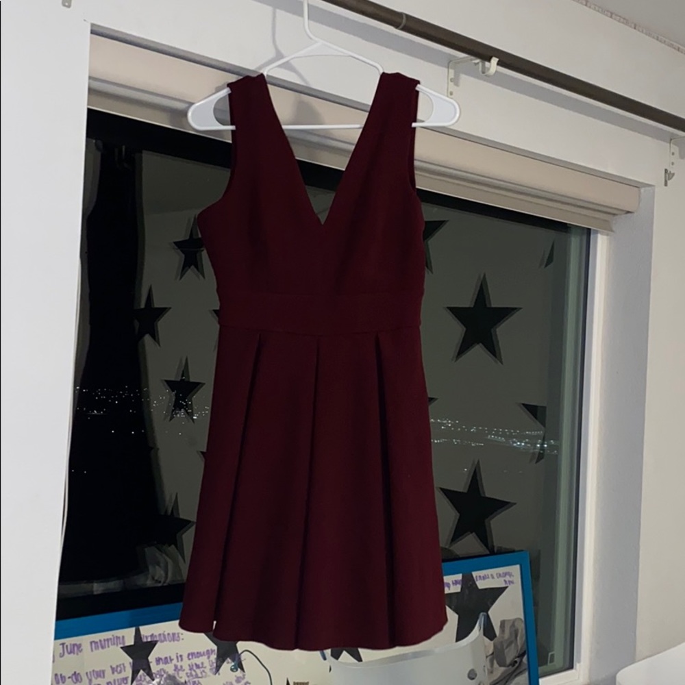 Maroon Dress